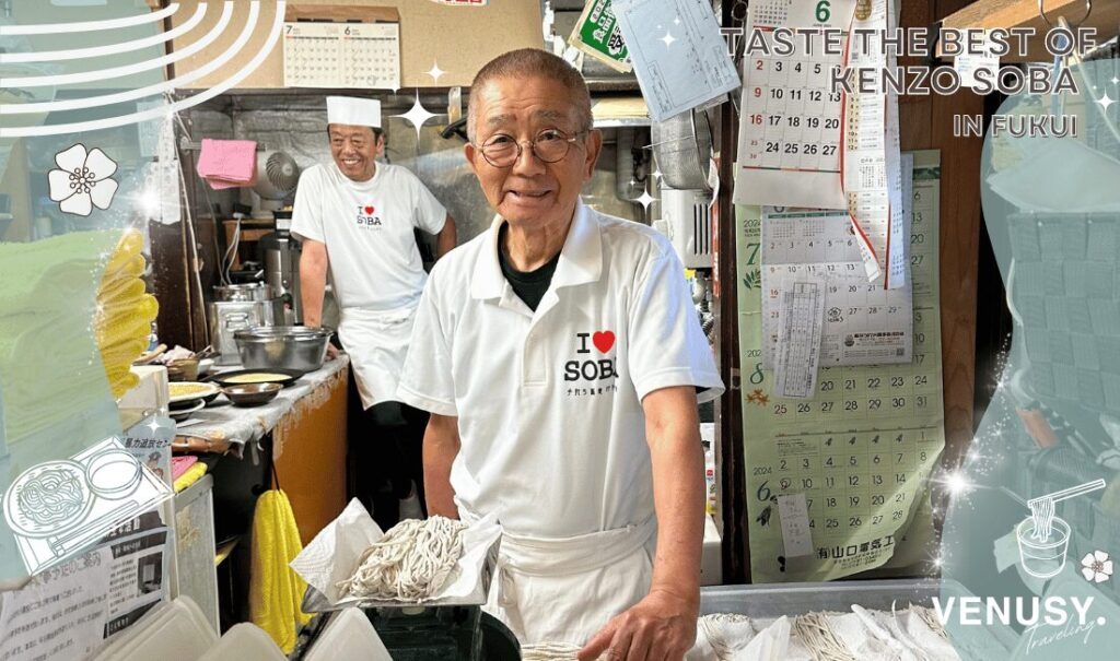 けんぞう蕎麦【福井】のけんぞうさん本人写真