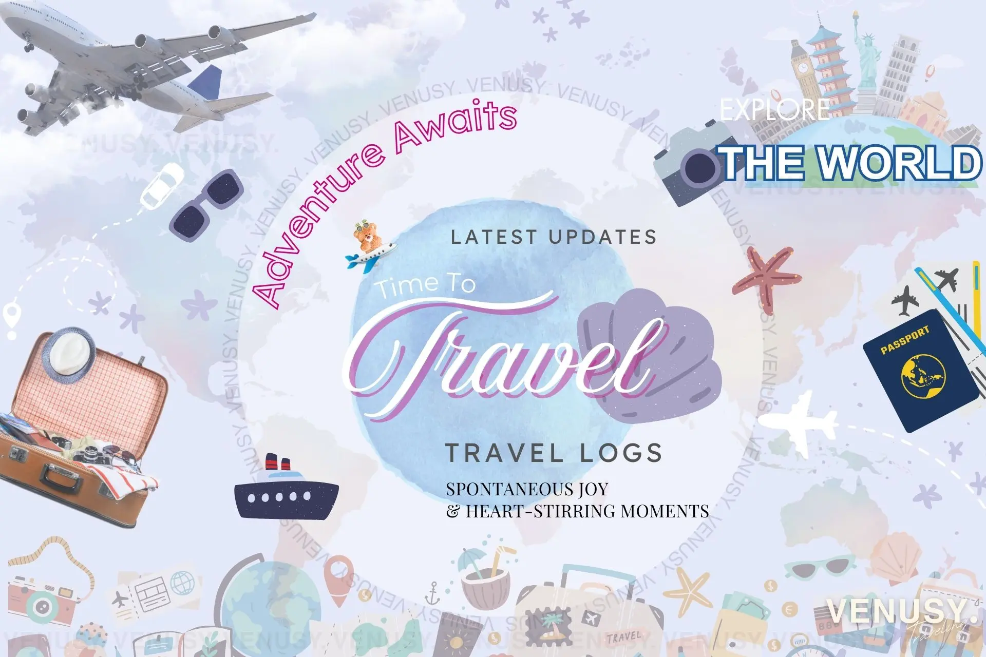 VENUSY. Travelサイトnews カバー画像