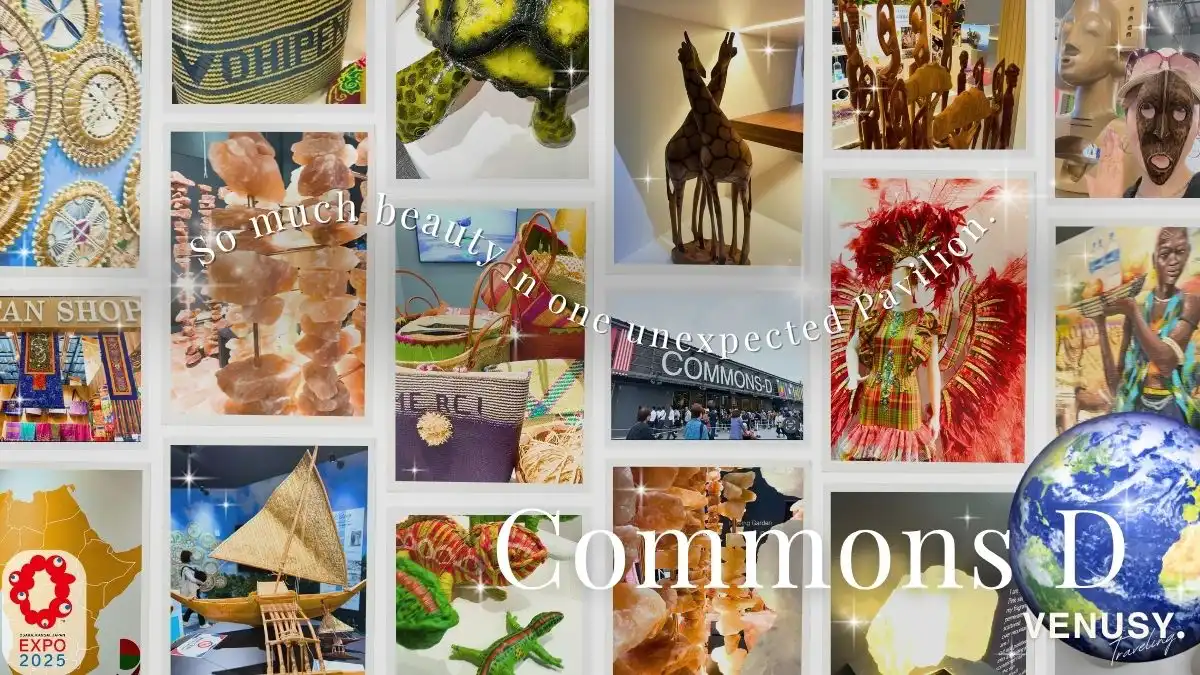 大阪万博 コモンズD（Commons D）の感性と写真映えが詰まったアイキャッチ画像｜So much beauty in one unexpected Pavilion.