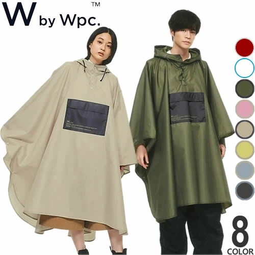 Wpc.のパッカブルポンチョ（ユニセックス）