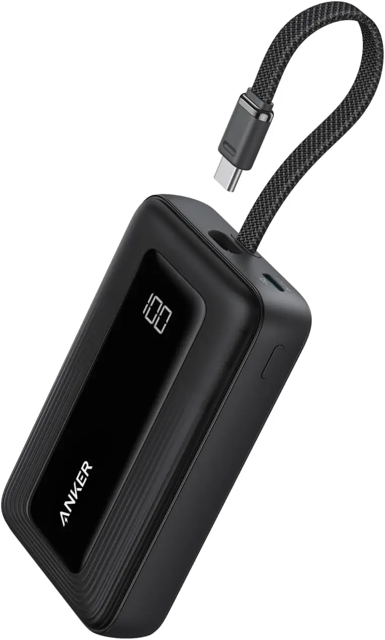 Anker Zolo Power Bank（ケーブル一体型モバイルバッテリー）