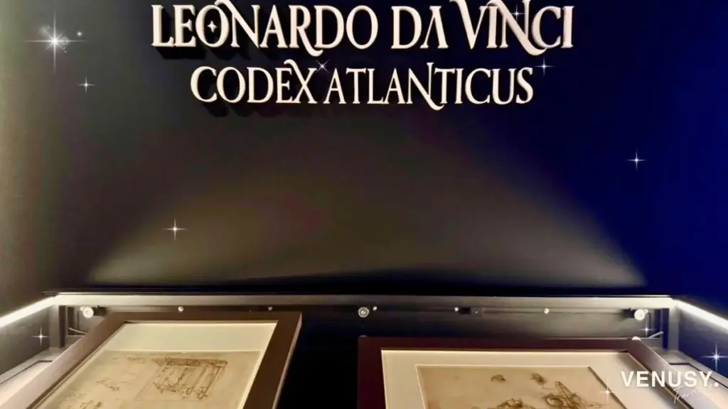 大阪万博イタリア館作品であるアトランティック・コードの貴重な手稿2枚と展示タイトル