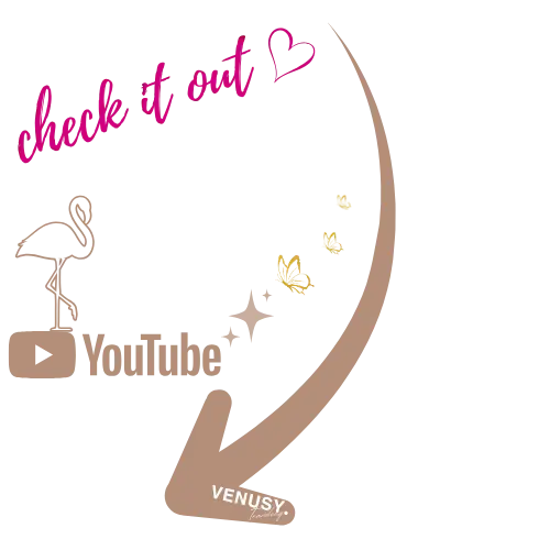 Youtube動画・ショート用矢印（VENUSY.）