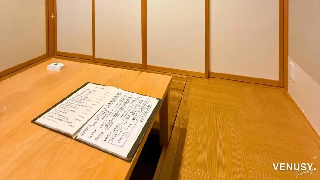 富山おすすめ魚津駅ランチ四季料理 悠で利用した個室